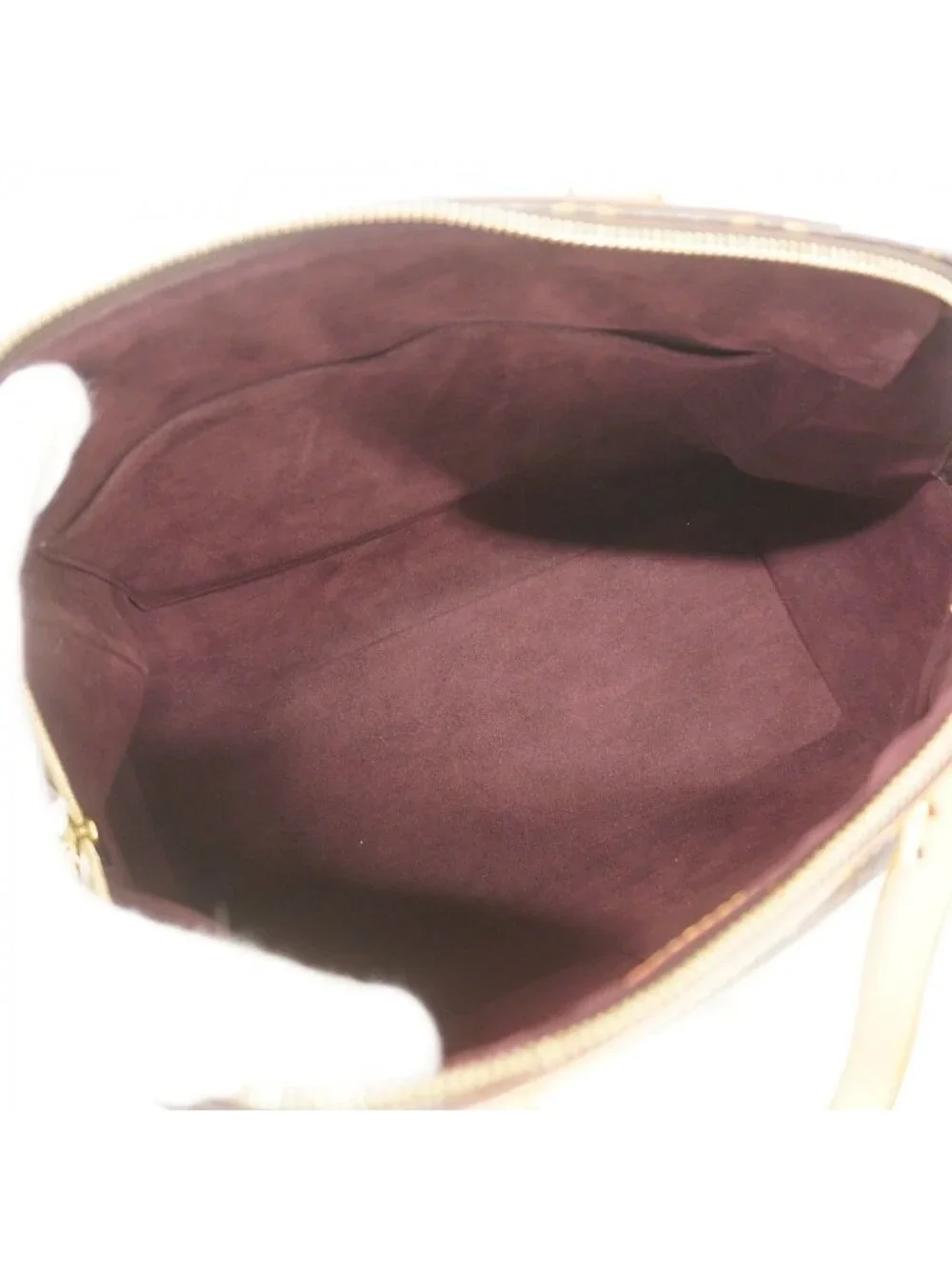 Louis Vuitton Handbag Monogram Retiro Brown 2-Way